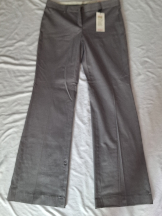 Express Pants - NWT Express Editor Womens Gray Dress Pants With Back Pockets Size 6